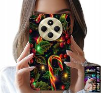 ETUI DO XIAOMI REDMI 14C 4G - LASKA CUKROWA, JEMIOŁA, CHOINKA + SZKŁO