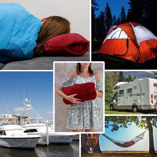 Bluzair - Bluza koc - Bordowy na Arena.pl