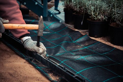 Agrotkanina mata pod kamień korę 4 m x 5 m Mocna na Arena.pl