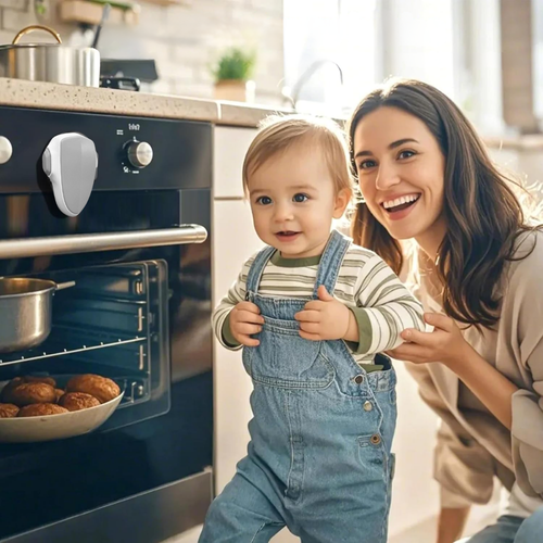 zabezpieczenie piekarnika blokada drzwi przed dziećmi mikrofali nicekids na Arena.pl