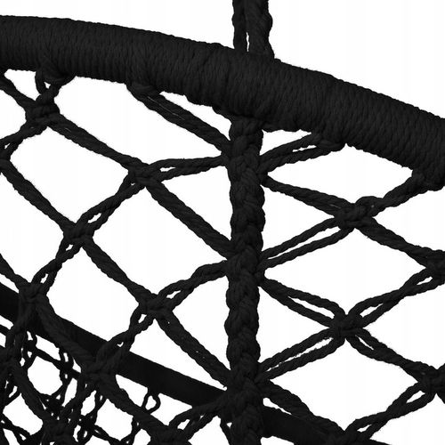 FOTEL WISZĄCY HUŚTAWKA OGRODOWA BOCIANIE GNIAZDO BOHO DO DOMU OGRODU 120CM na Arena.pl