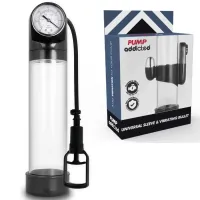 pump addicted rx9 przezroczysta maszyna intymna z wibracją 30cm