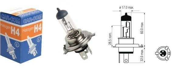 ŻARÓWKA H4 24V 75/70W P43T zdjęcie 1