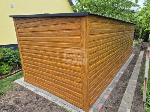 Schowek Domek Ogrodowy 6x3m 2x drzwi 2x okno dach GP621 na Arena.pl