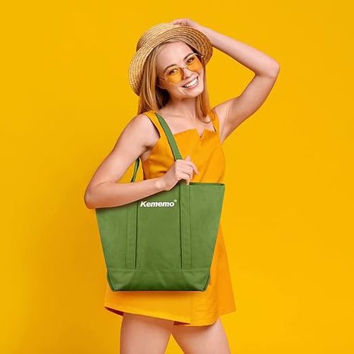 Torba na zakupy z zamkiem błyskawicznym pojemna na Arena.pl