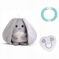 Szumiś MILUŚ Szumisie Szumiący Miś na Sen Przytulanka Królik + Gryzak