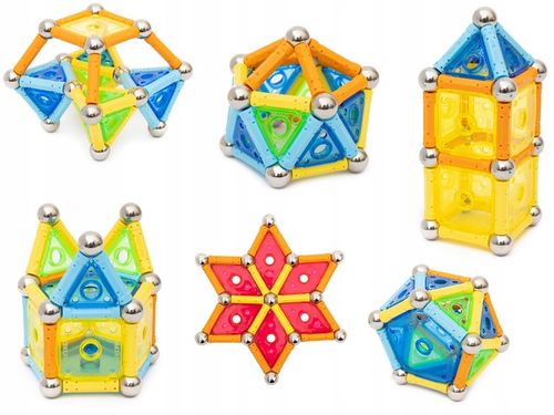 KLOCKI MAGNETYCZNE PANELS 110 MAGNETIC WORLD KLOCKI KONSTRUKCYJNE MAGNES na Arena.pl