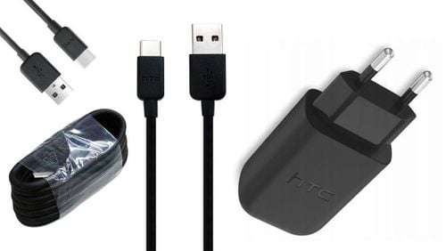Oryg. Ładowarka HTC USB FAST 2A + kabel HTC type C na Arena.pl