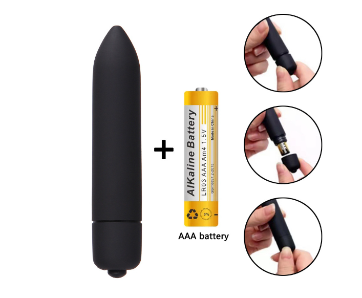 WIBRATOR BULLET FIOLETOWY zdjęcie 2