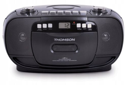 Radiomagnetofon Thomson RK200CD przenośny odtwarzacz CD kaset radio FM na Arena.pl