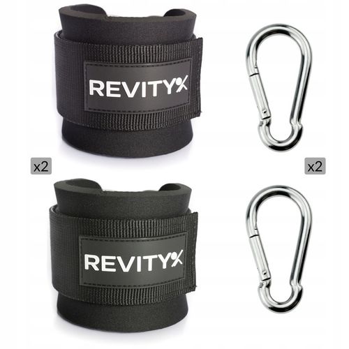 UCHWYTY OPASKI NA KOSTKI DO WYCIĄGU DO TRENINGU NÓG I POŚLADKÓW 2 SZT. na Arena.pl