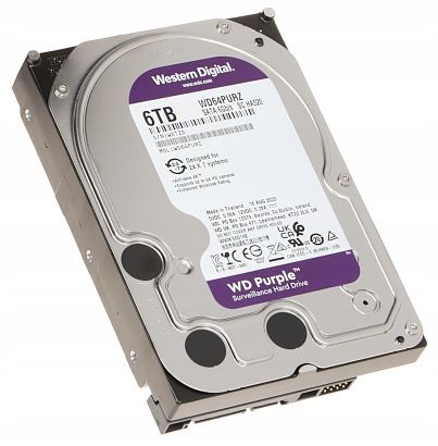 DYSK TWARDY WESTERN DIGITAL WD64PURZ WD PURPLE 6TB SATA 3,5" na Arena.pl