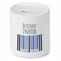 Skarbonka Prezent Dla Dyrektora Bezcenny Z Nadrukiem Ze Zdjęciem