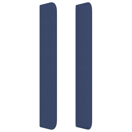 Zagłówek uszak, niebieski, 93x16x118/128 cm, tkanina na Arena.pl