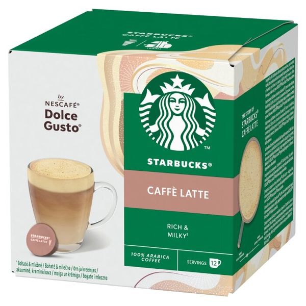 Kapsułki do Dolce Gusto Starbucks Caffe Latte 3x12 zdjęcie 3