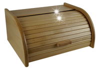 CHLEBAK drewniany duży BUK 40x29x18cm KOLORY PL