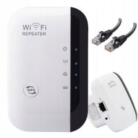 WZMACNIACZ ZASIĘGU SYGNAŁU SIECI WIFI REPEATER AP ROUTER 300 Mbps 2,4 GHz