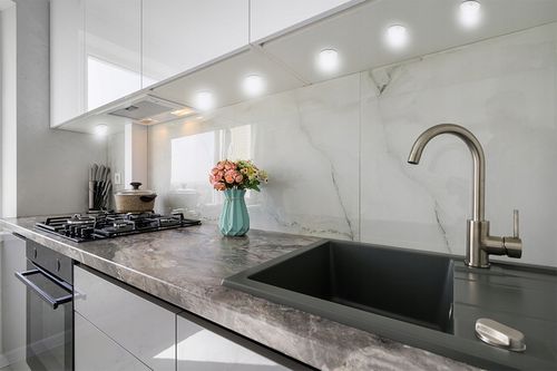 2x Lampka Samoprzylepna LED Podszafkowa Okrągła BIAŁA Światło do Szafy na Arena.pl