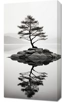 Obraz 40x70cm Samotne Drzewo