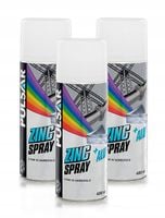 CYNK W SPRAYU + ALUMINIUM PULSAR OCYNK PODKŁAD ANTYKOROZYJNY 400 ml x3