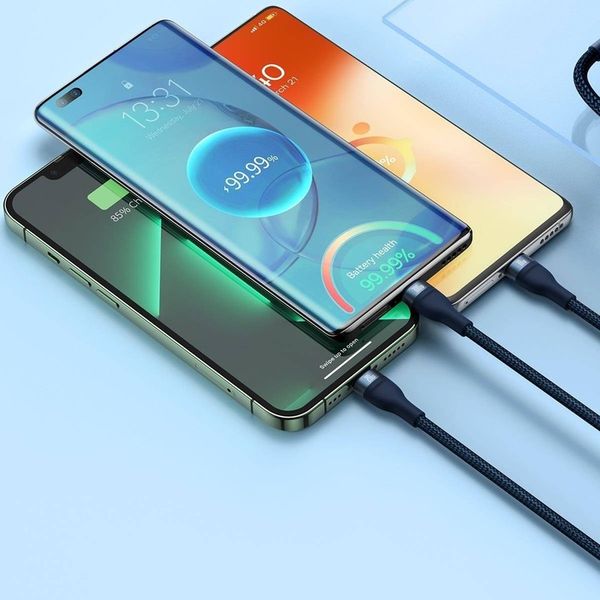 Kabel 3w1 Baseus 1.5m zdjęcie 2