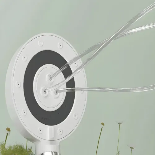 Słuchawka prysznicowa 5 trybów strumienia z filtrem wody antykamienna na Arena.pl