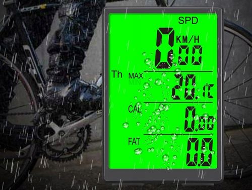 Bezprzewodowy Licznik Rowerowy Prędkościomierz Podświetlenie Do Roweru na Arena.pl