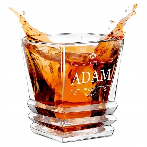 SZKLANKA DO WHISKY GRAWER PREZENT DLA TATY zdjęcie 1