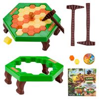 Gra Zręcznościowa RODZINNA dla Dzieci URATUJ DINOZAURA Plansza Pułapka