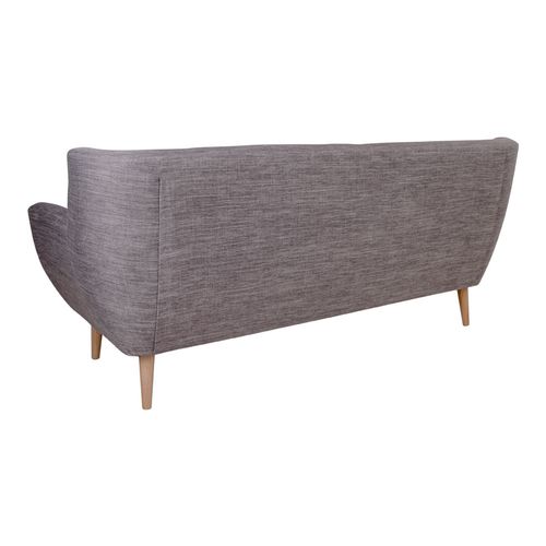 Szara sofa trzyosobowa Monte na Arena.pl