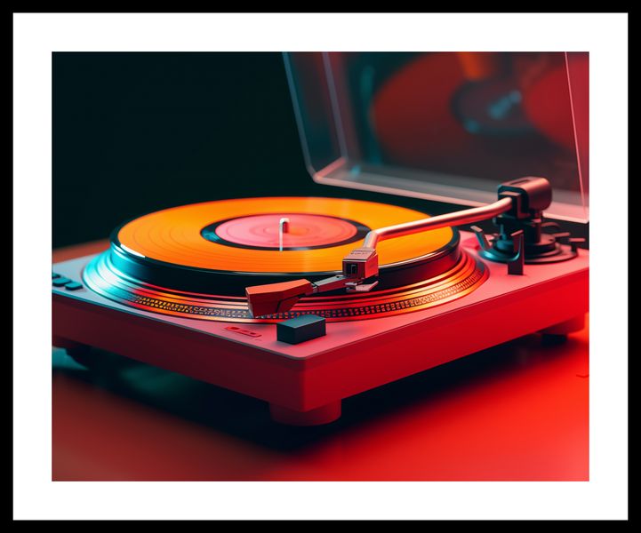 Plakat 50x40cm Retro Granie zdjęcie 3