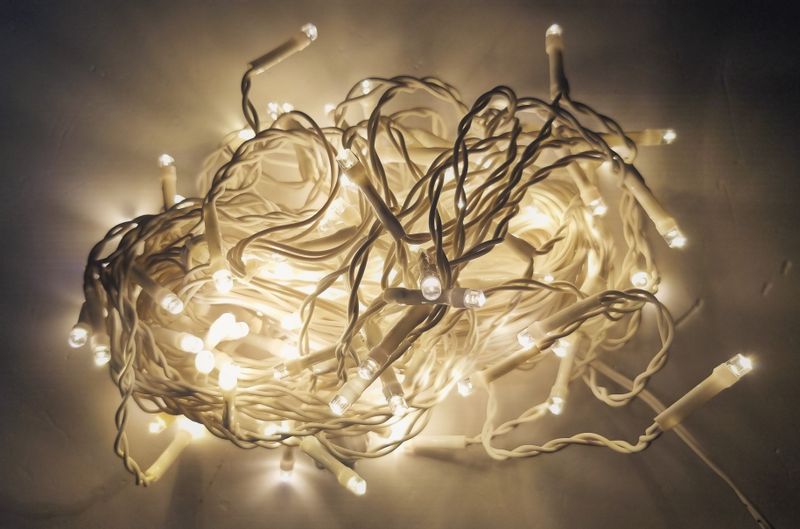 LAMPKI CHOINKOWE SOPLE 100 LED WEW/ZEW PROGRAMATOR zdjęcie 3