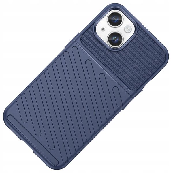 pancerne etui iphone 15 plus thunder case - niebieskie zdjęcie 1