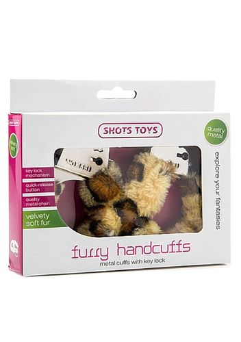 furry handcuffs - cheetah na Arena.pl