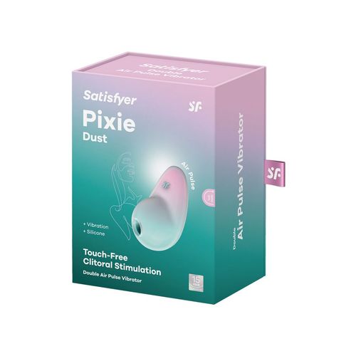 Ssący masażer do Łechtaczki Satisfyer Pixie Dust Wielokolorowy na Arena.pl