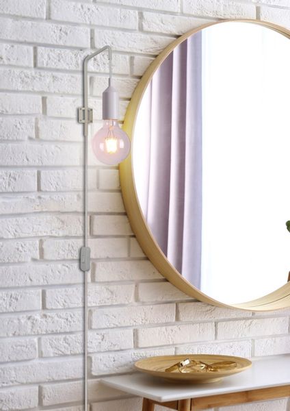 Laren lampa kinkiet 1x40W E27 biały zdjęcie 2