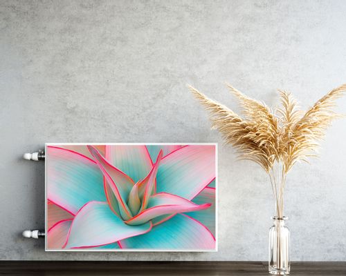 Osłona MAGNETYCZNA Grzejnika Liście Agawy Natura Dekoracja 90cm x 60cm na Arena.pl