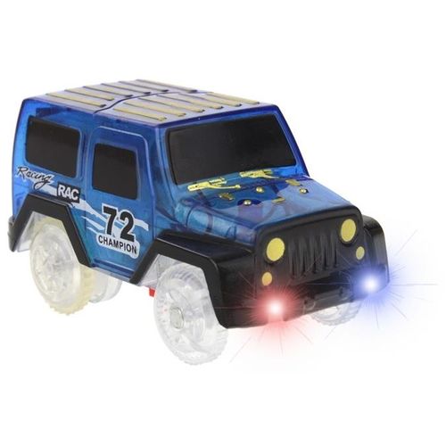 Autko Samochód do Toru Magic Track - niebieskie na Arena.pl