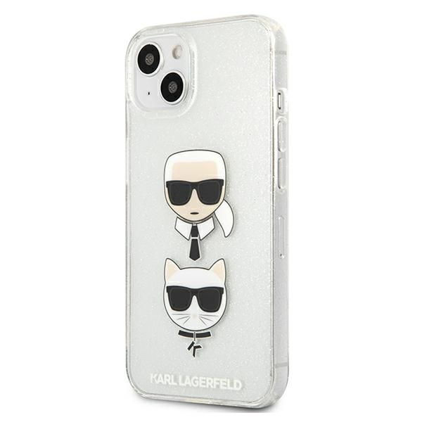 Etui Karl Lagerfeld do iPhone 13 mini, Srebrny zdjęcie 2