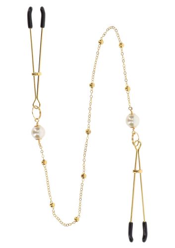Tweezers Pearl & Deluxe Chain Gold na Arena.pl