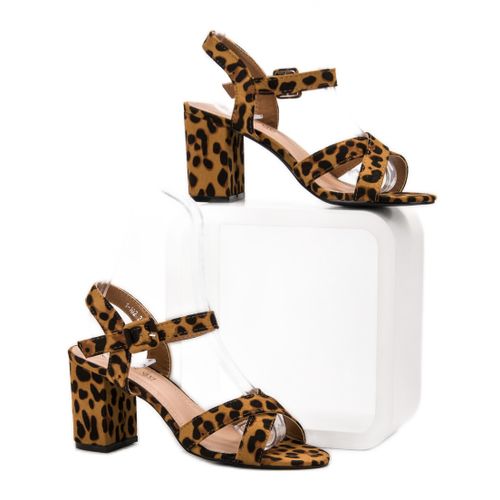 Sandały Leopard Print r.41 na Arena.pl