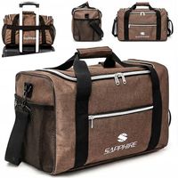 TORBA bagaż podręczny DO SAMOLOTU 40x20x25 RYANAIR pojemna UCHWYT kieszenie