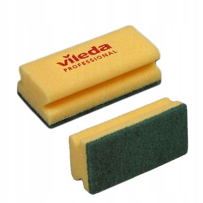 gąbka do szorowania z zielonym padem 7x15cm - 1 szt. na Arena.pl