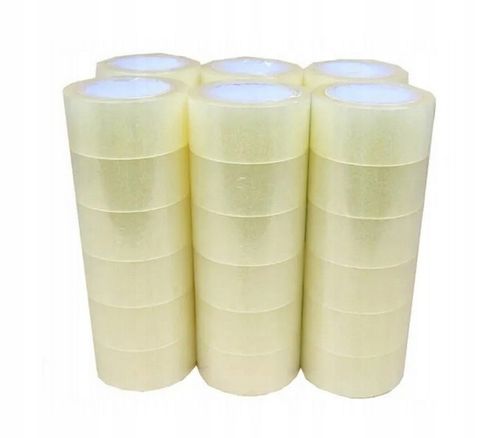 TAŚMA PAKOWA 48/60Y TRANSPARENTNA BARDZO CICHA 6 SZT na Arena.pl