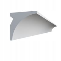 Listwa karniszowa 2m LED DLO3 9cm x 9cm maskownica osłona szyny butelkowa