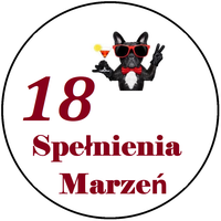 Opłatek na tort Urodziny Pies Piesek Whisky Drink Okazjonalny 18 30 40 50