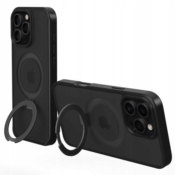 Spacecase Ring Pro Mag Iphone 16 Pro Max Black zdjęcie 11
