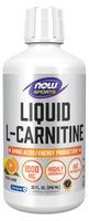 NOW FOODS L-Carnitine Liquid 1000 mg Citrus - L-Karnityna 1000 mg  (946 ml)