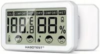 2X Mini stacja pogodowa monitor temperatury i wilgotności Habotest HT681