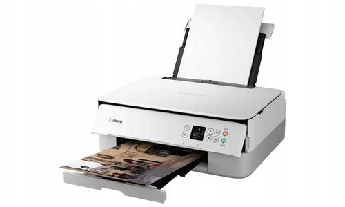Biała Drukarka CANON Pixma TS5351 3w1 DRUK KOLOR DUPLEX SKAN WIFI TUSZE na Arena.pl